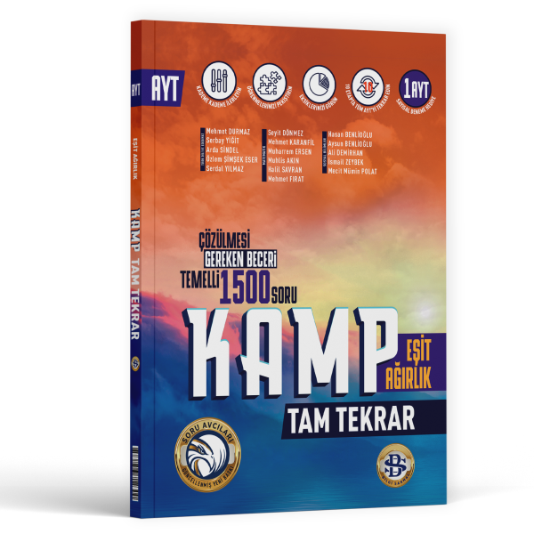 SARMAL YKS AYT KAMP TAM TEKRAR EŞİT/AĞ - 2025